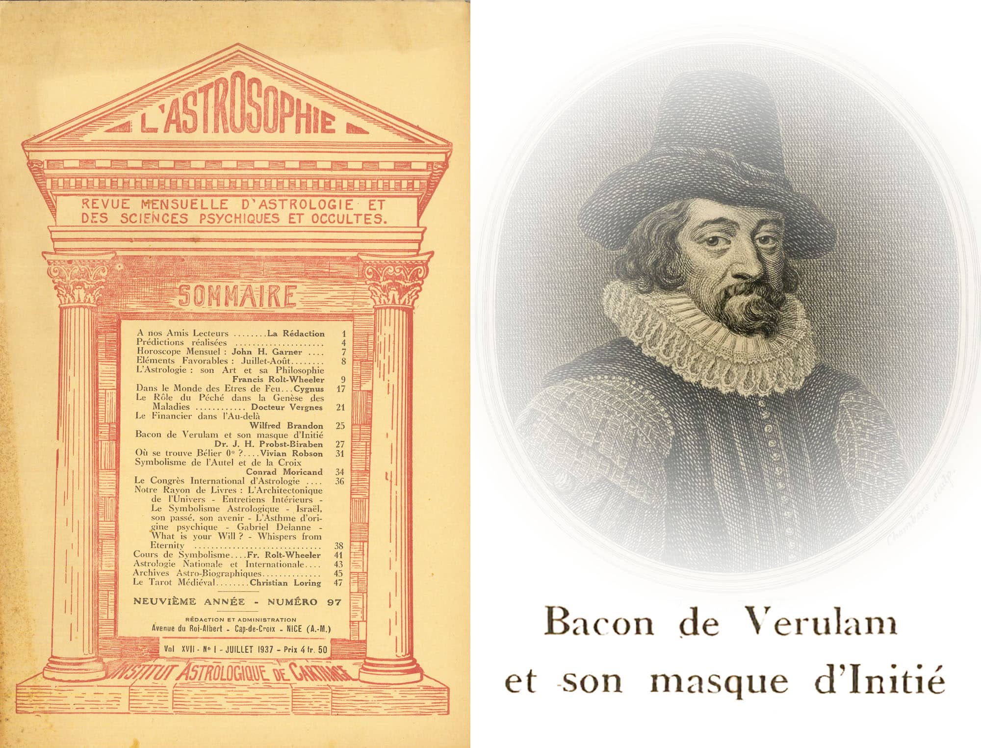 Baron de Verulam (ou Francis Bacon)
